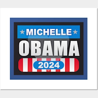 Michelle Obama 2024 Posters and Art